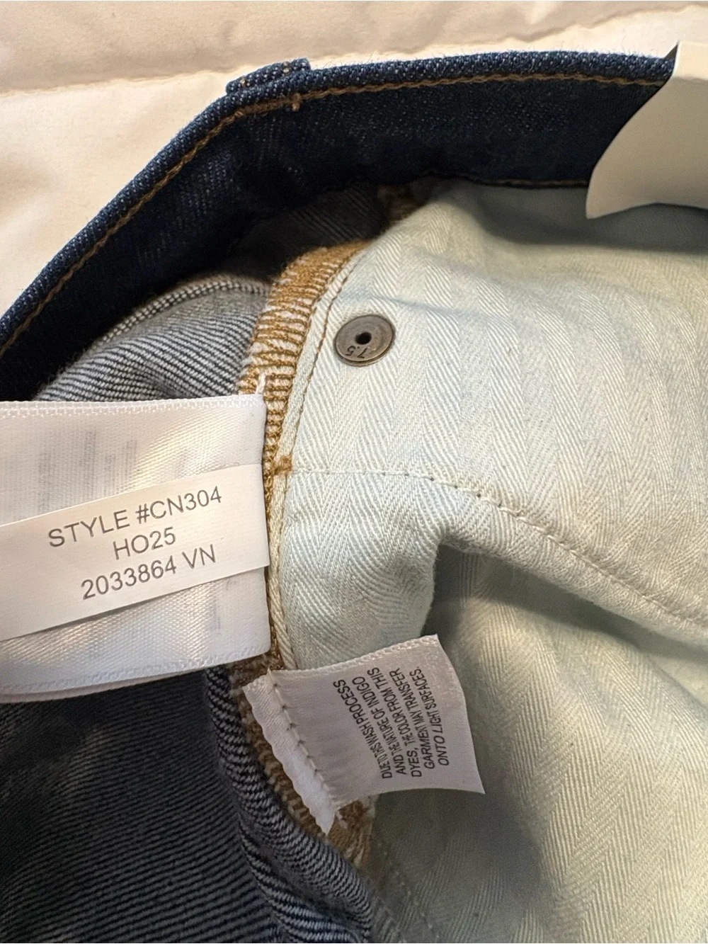 J. Crew Denim Trouser Jeans Size 31 Dark Wash Business Casual Going Out NWT